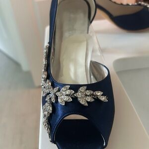 Blue high heals